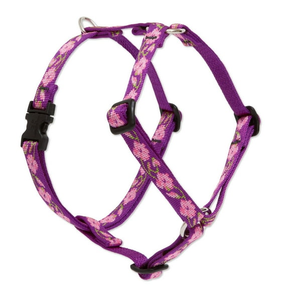 1/2in Rose Garden 12-20 Roman Dog Harness