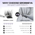thumbnail image 5 of DIY Lash Extension Kit Individual Eyelash Extension Kit Cluster Lashes Kit Lash Glue Remover for Eyelash Extensions Makeup, 5 of 5