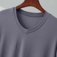 thumbnail image 6 of UAMVSH Big and Tall T Shirts for Men V Neck Short Sleeve Tops Comfy Soft Modal Basic Tees Loose Fit Summer Undershirts, 6 of 6