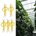 thumbnail image 1 of Ganchos para trepar plantas perfecl soporte en J para jardín melones guisantes pimientos, 1 of 8