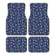 thumbnail image 1 of Fotbe Skull daisy Gradient Juego de 4 Tapetes para Auto con Estampado – Alfombrillas de Goma Reforzada, Diseño Antideslizante, Protección para Todo el Año – Vehículos, Autos, Camionetas y SUVs, 1 of 7