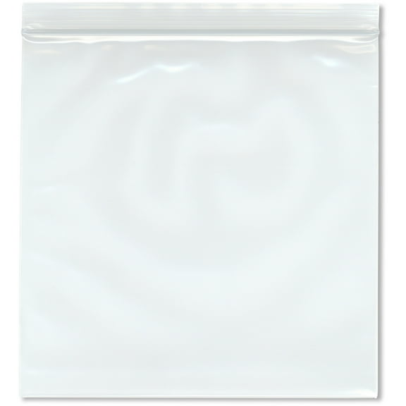 Plymor 9" x 9" (Pack of 100), 6 Mil Industrial Duty Zipper Reclosable Plastic Bags