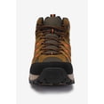 thumbnail image 2 of Boulder Creek by KingSize Men's Big & Tall Lace-Up Hiking Boots - 9 EW, Brown Suede, 2 of 6