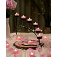 thumbnail image 6 of XIHAMA Flameless Candles, 24-Pack LED Tea Lights Candles Battery Operated, Electric Fake Tealight Candles, Votive Candles Bulk for Halloween, Christmas, Valentine's Day, Wedding (Pink Candles), 6 of 7