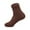 514_Brown, variant on Women's Socks Coral Fleece Socks Suitable For Both Men And Women. They Are Thickened Warm Long Socks For Winter Non Shedding Solid Color Floor S