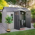 thumbnail image 1 of Lifetime 10 ft. × 8 ft. Outdoor Storage Shed, 1 of 3