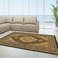 thumbnail image 2 of Persian Treasures Mahi Tabriz Black Area Rug 9x12 Power Loomed Plush Feel, 2 of 4