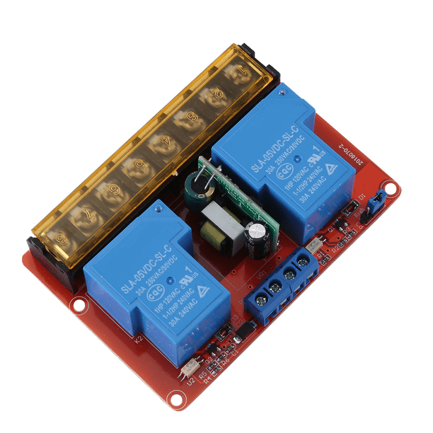 Relay Module For Sound Switch 2 Channel Relay Module 30A High-Low Level Trigger Control Relay Module ...