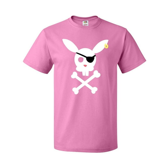 Inktastic Cute Easter Pirate Bunny with Eyepatch and Earring T-Shirt