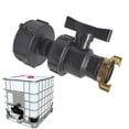 thumbnail image 4 of Adaptador de tanque IBC, adaptador de grifo de tanque IBC Conector de enchufe de drenaje de de jardín Conector de tanque IBC S60x6 (60 mm) Cabeza Soledad Adaptador de tanque IBC, 4 of 10