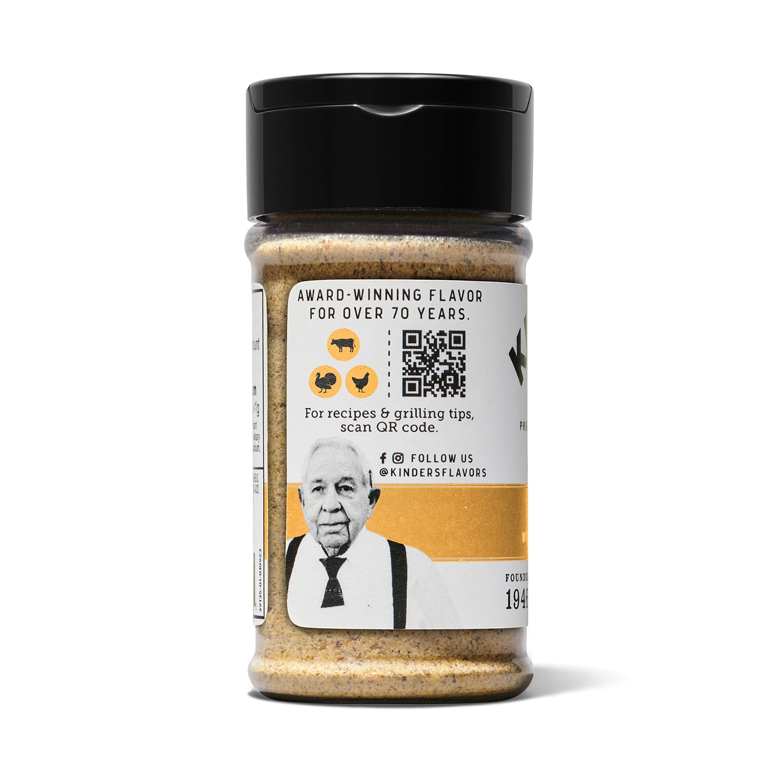 Kinder's Buttery Burger Blend Seasoning, 2.1 oz Small Bottle