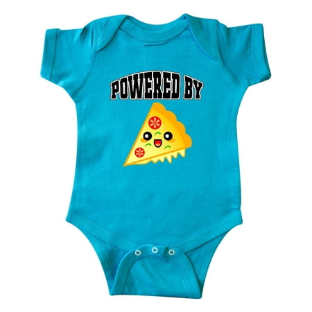 

Inktastic Pizza Powered By Gift Baby Boy or Baby Girl Bodysuit