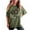 Army Green, variant on T Shirts for Women Women's Fashion Summer Round Neck Drop Sleeves Short Sleeve Flower Printing