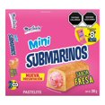 thumbnail image 1 of Caja de Mini Submarinos Marinela sabor fresa con 8 pzas de 25 g c/u, 1 of 3