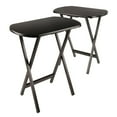 thumbnail image 4 of Winsome Cade 2-Pc Set Oversize Oblong Snack Table Coffe Finish, 4 of 6