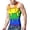 F-264Yellow, variant on ZHOGXU Father's Day Mens Tank Top Summer Sleeveless Crew Neck Color Block Sports Fashion Comfortable Breathable Tee For Outdoor Activities,Purple,S