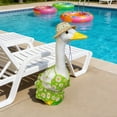 thumbnail image 5 of Pet Swimsuit, Summer Beach Style Bikini-Inspired Outfit For Goose, Green - Adjustable For Medium/Large Size Geese, Festive Coastal Decor For Outdoor Poolside Garden Parties - 1Pc, 5 of 6