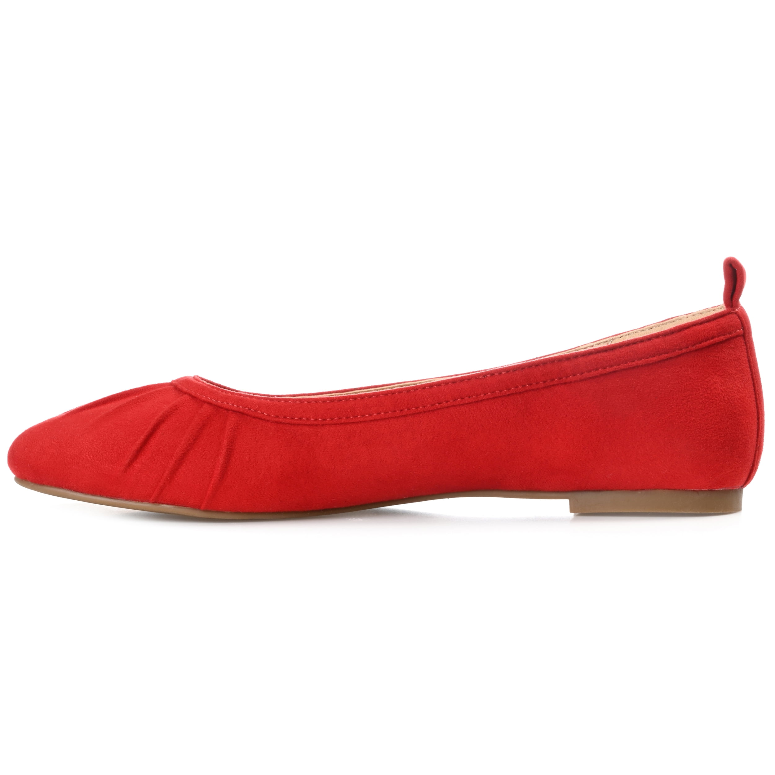 Journee Womens Tannya Slip On Round Toe Ballet Dress Flats
