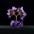 thumbnail image 3 of Decoración De Árbol De Piedra Natural Decoración De Árbol Energético Decoración De Árbol De Piedra Natural Colorida Con Base Regalo De Meditación Adornos Hechos A Mano, 3 of 8