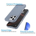 thumbnail image 4 of Apple iPhone 16 Pro Max Shockproof Silicone Case, Rugged Soft Gel Rubber Cover, Ultra Slim Anti-Scratch Design with Microfiber Lining, Protective Phone Case for iPhone 16 Pro Max-Gray, 4 of 7