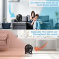 thumbnail image 2 of Air Conditioner Fan, Personal Mini Air Conditioner Fan with LED Night Lights, Portable AC Fan with 3 Speed Modes, Portable Air Conditioner for Room, Home, Office, Car, 2 of 5