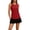 Red, variant on Athletic Tank Tops for Women Crewneck Sleeveless Ruffle Racerback Workout Yoga Top Casual Loose Running Athletic Tee Shirts Navy S