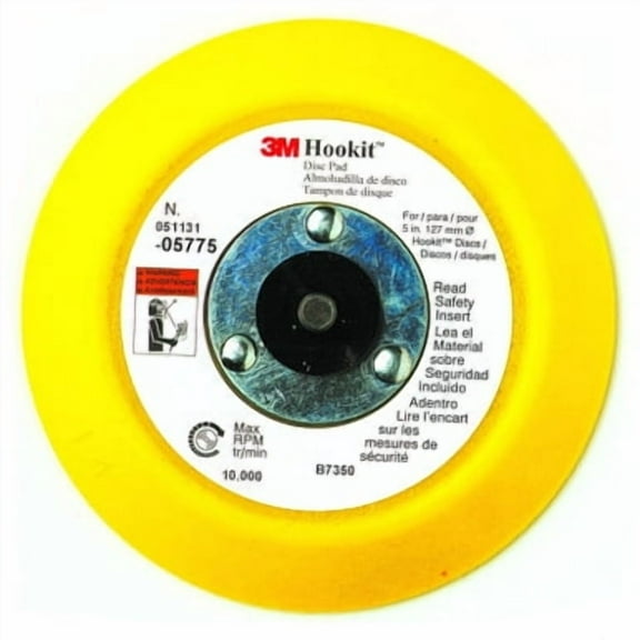 3M 05775, 5 inch, Hookit Backing Pad