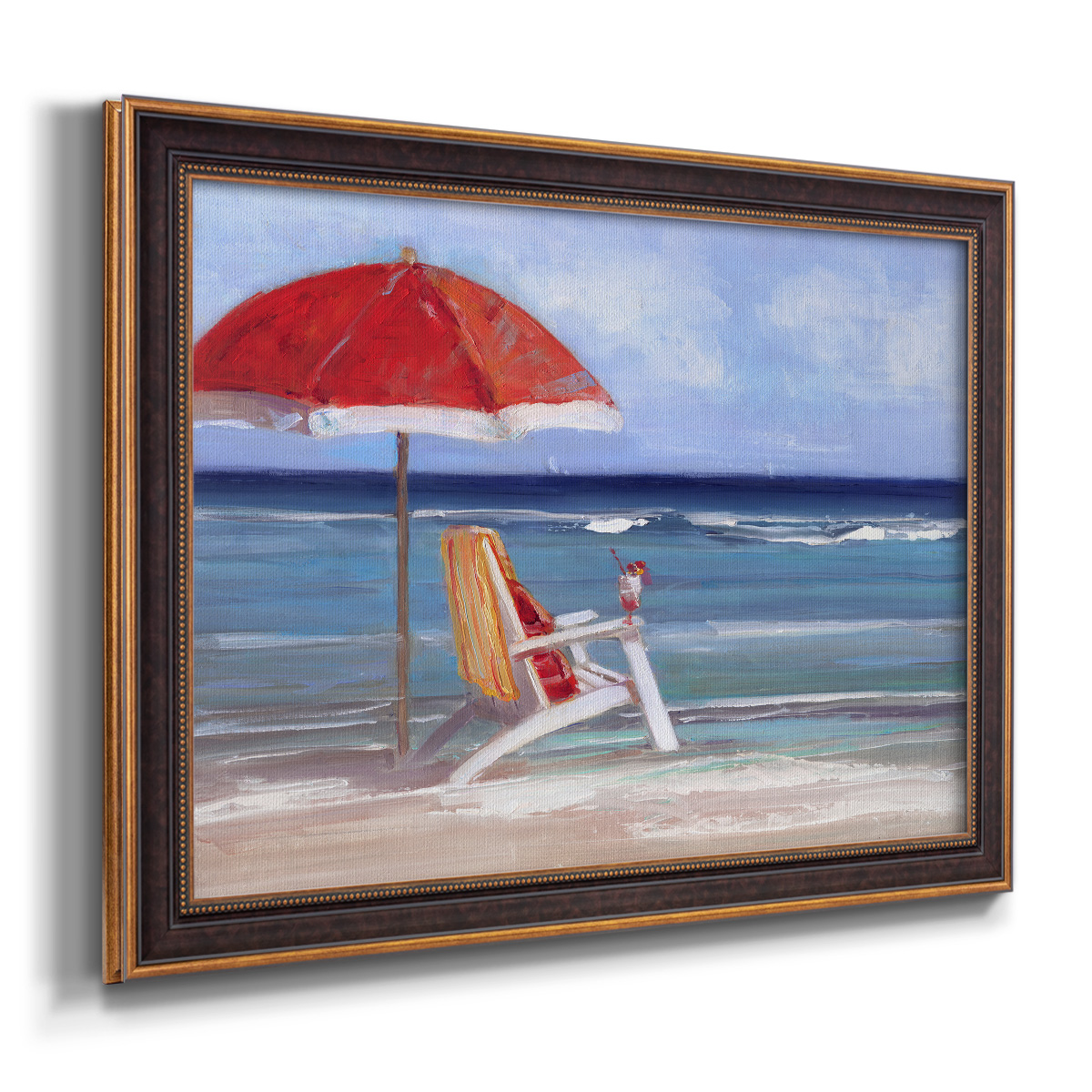 Tidal Watching Premium Framed Canvas- Ready to Hang