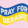 thumbnail image 2 of CafePress - Pray For Ukraine Body Suit - Baby Light Bodysuit, Size Newborn - 24 Months, 2 of 4