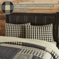 thumbnail image 2 of VHC Brands Sham Standard Quilted, Cotton Bedroom Sham Cover, Bedding Accessory, Bedroom Decor, My Country Collection, Rectangle 21x27, Navy, 2 of 5