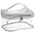 thumbnail image 3 of Miangastore Make Up Case Silver 1Pcs 9.1X5.9X5.5In, 3 of 8