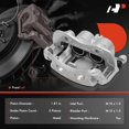 thumbnail image 2 of A-Premium Disc Brake Caliper Assembly with Bracket Compatible with Nissan Xterra 2000-2004 Frontier 2003 2004 Front Left Driver Side, 2 of 9