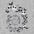 thumbnail image 2 of Men's The Nightmare Before Christmas Spiral Jack Graphic Tee Athletic Heather Large, 2 of 5