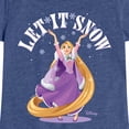 thumbnail image 3 of Disney Princess - Let It Snow - Youth Girls Short Sleeve T-Shirt, 3 of 5