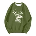 thumbnail image 4 of CYiJun Men's Fleece Crewneck Sweatshirt Lightweight Loose fit Soft Basic Pullover Sweatshirt,Size L, 4 of 5
