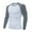 Gray, variant on Abomasnow Men's Compression Shirts Casual Long Sleeve UV Sun Protection Rash Guard Lightweight Quick Dry Outdoor Athletic Workout Running Shirts