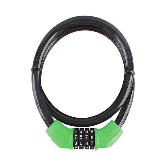 MELIVO Bike Lock,26.77" Bike Locks,Cable Bicycle Lock Bike Lock Cable,Green