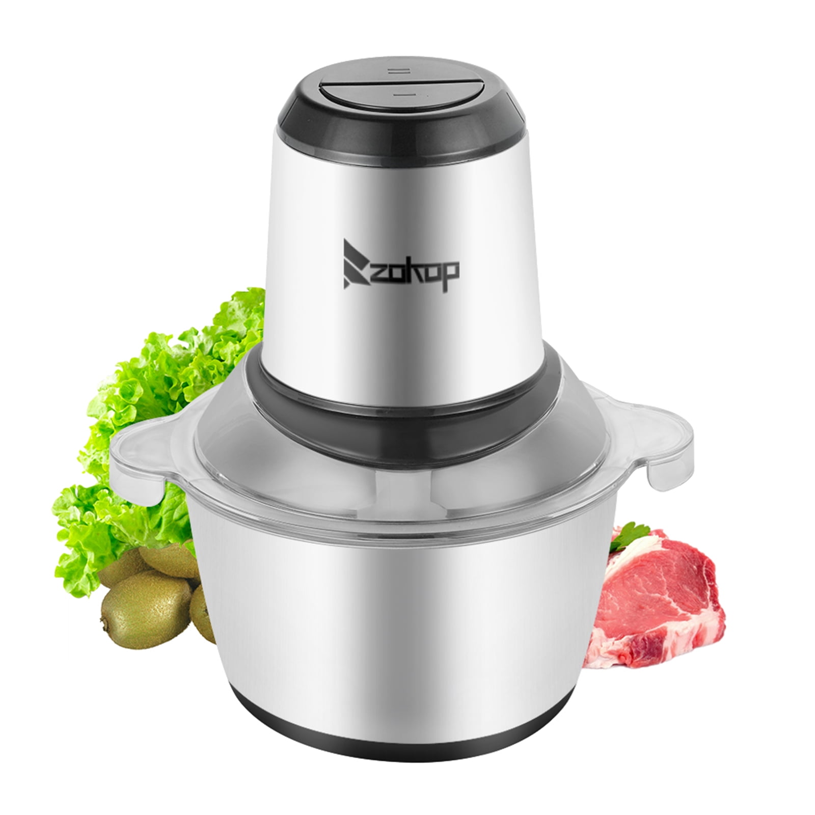 Details about   Electric Meat Grinder Home Kitchen Industrial Stainless Steel Sausage Maker 2L 