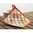 thumbnail image 3 of Maison d' Hermine Colors of Autumn 100% Cotton Set of 2 Pot Holders with Loop Heat Resistant for BBQ Cooking Baking Grilling Microwave Barbecue (8 Inch by 8 Inch), 3 of 3