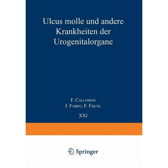 Ulcus Molle Und Andere Krankheiten Der Urogenitalorgane, (Paperback)