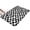 Black And White, variant on Colorful Rainbow Checkered Flannel Non Slip Door Rugs,Washable Door Mats Indoor,Decorative Door Mats,Dirt-Resistant and Absorbent Doormat for Entrance,Bedroom,Kitchen,Bathroom,23.5"x16"