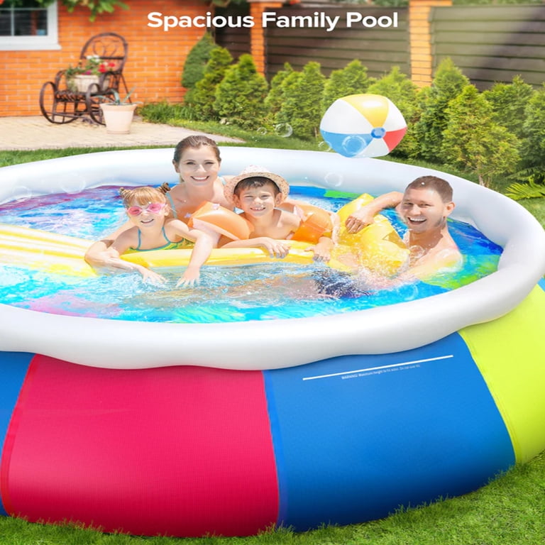 Quick Set Inflatable Pool Set Complete Inflatable Swimming Pool 10ft X 30in Quick Set Inflatable Pool - Rapid ...