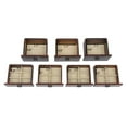 thumbnail image 5 of Veryke Wooden Jewelry Cabinet Armoire Box Storage Chest Stand Organizer with Swing Door Necklace Hooks, 5 of 7