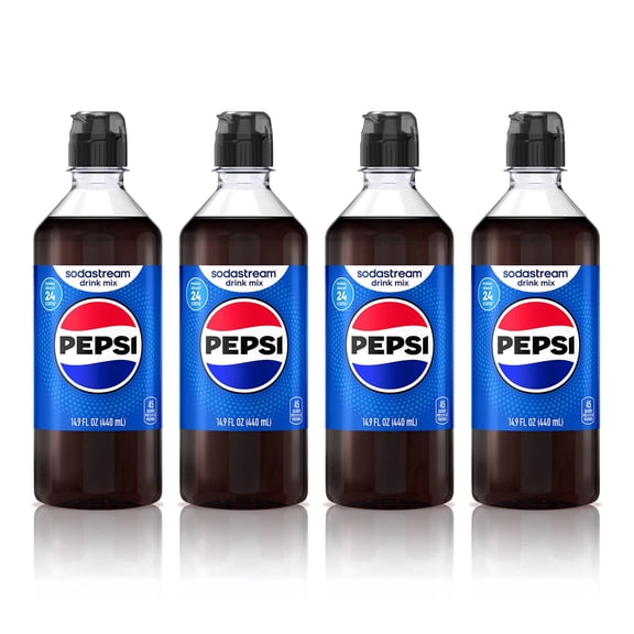 NEW sodastream Pepsi Drink Mix, 4pk