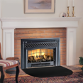 thumbnail image 3 of CHUANK Résistant au Feu pour Foyer Demi-Rond Coussins de Foyer pour Poêle à Bois Tapis Protecteur de Plancher Noir pour BBQ Extérieur Fumoir Niveau A Double Face Ignifuge 19.7 x 39.4 Pouces, 3 of 8