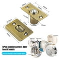 thumbnail image 3 of YAOMOBB Attrape-Porte Rotatif Double Réglable en Acier Inoxydable pour Porte de Placard 4 Pcs, 3 of 7