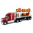 thumbnail image 2 of Super Construction Power Trailer Children's Friction Toy Truck Ready To Run Big Size w/ 6 Toy Construction Trucks, Lights, Sounds (Colors May Vary), 2 of 4