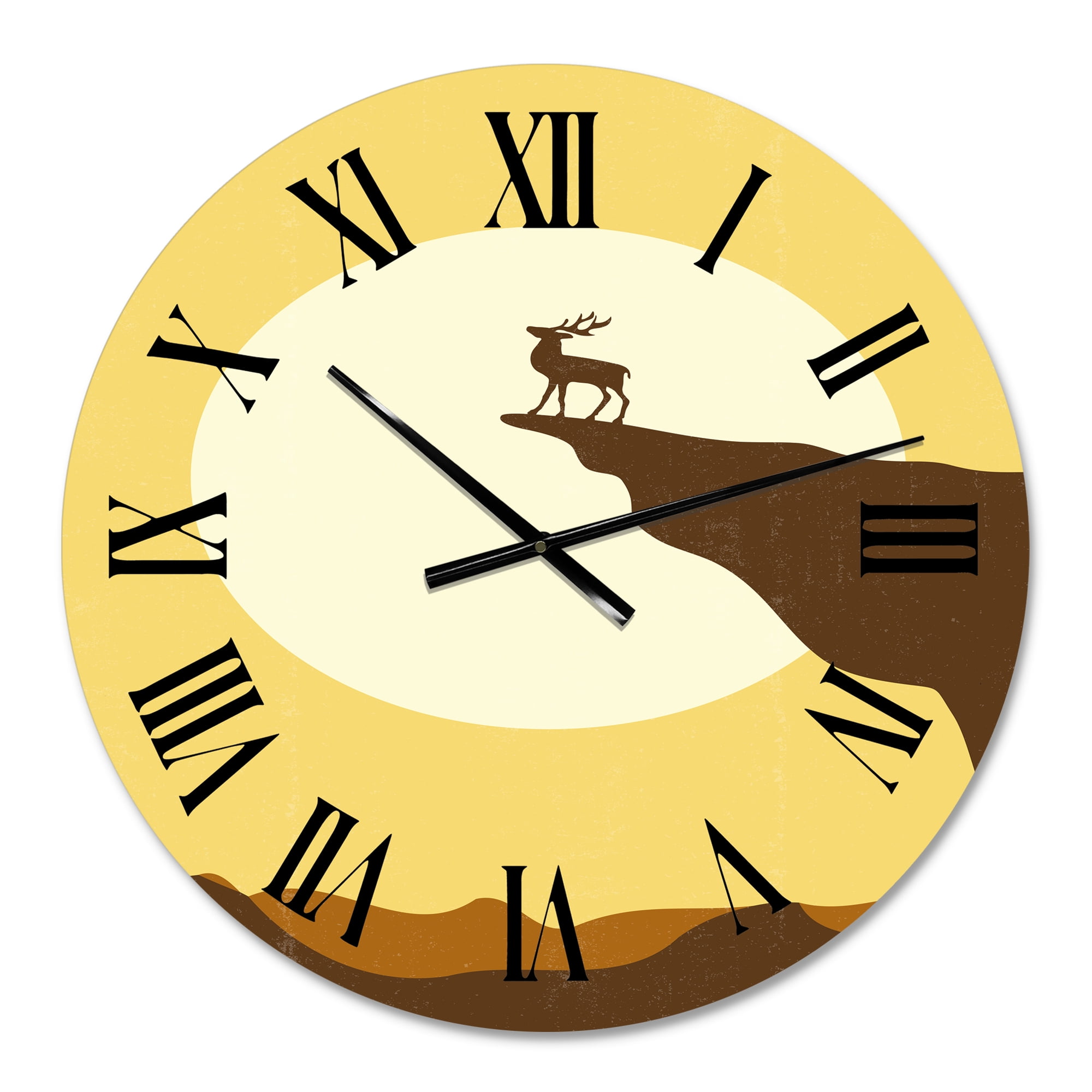Designart 1 in Quartz Wall Clock