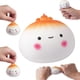 thumbnail image 1 of Bollo al vapor kawaii, juguete suave para aliviar el estrés, pelota Baozi con cara feliz, regalo de descompresión para niños y adultos., 1 of 9