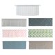 thumbnail image 4 of Cortina Deco 2 uds corta sombreada decoración del hogar para pantalla de ventana (rejilla blanca) Tmvgtek Libre de BPA, 4 of 9